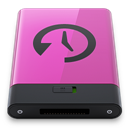 Pink Time Machine B icon